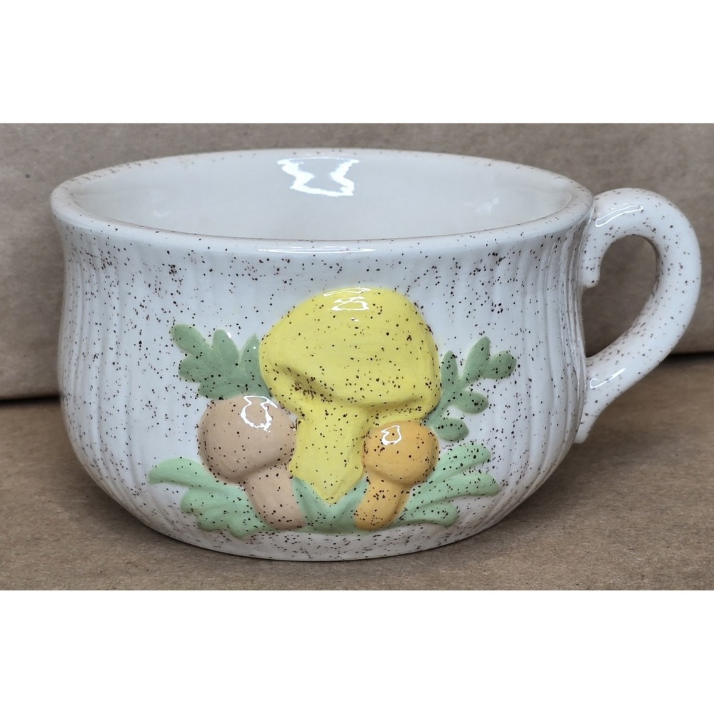 Vintage Arnels Mushroom Ceramic Porcelain Soup Cup/Bowl